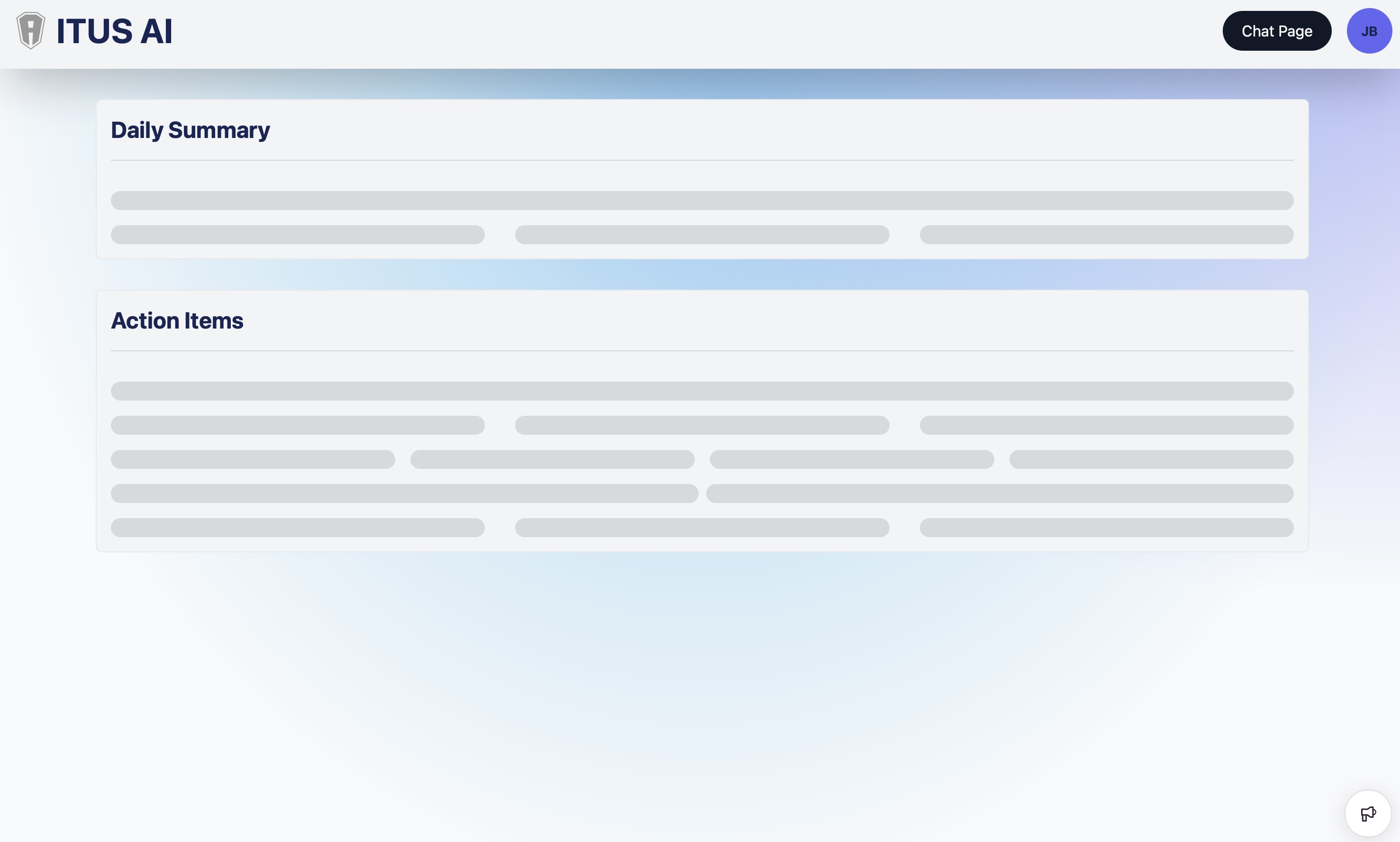 Itus AI — Work Digest Dashboard